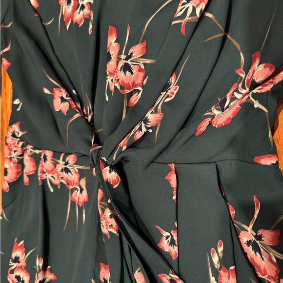 Louna Floral Green Jumpsuit - Medium - Picture 6 of 9